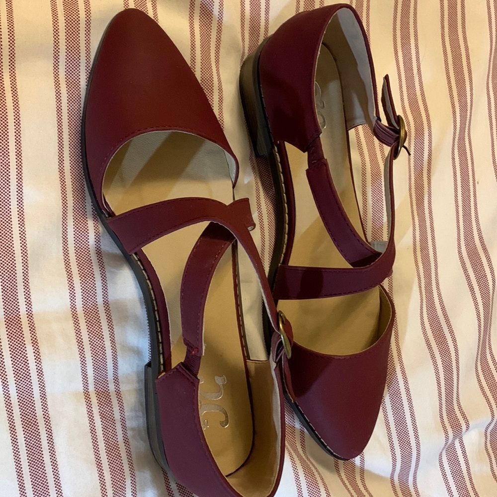 wine d orsa style shoes sz 8 unworn